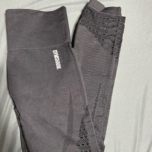 Gymshark Energy+ Seamless Leggings - Black- Size M